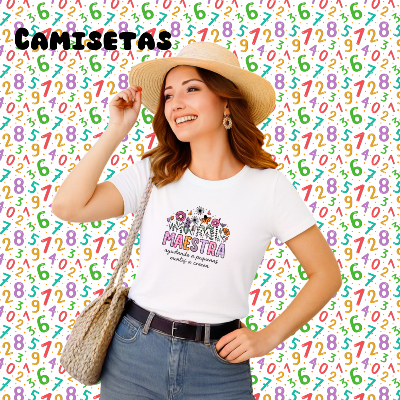 Camiseta Profes- Espalda Libre (para firmas)