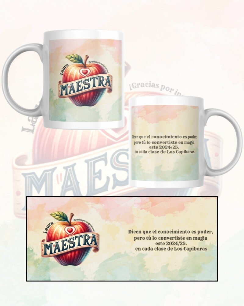 TAZA PROFESORES