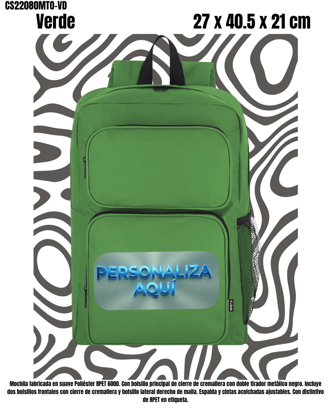 Mochila Multibolsillos.- 7 Colores.- - Imagen 7