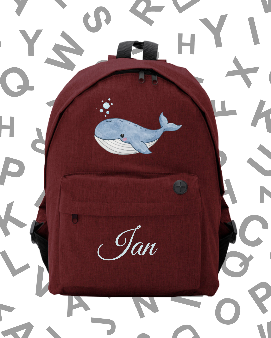 Mochila Escolar Ballena -.6 Colores.- - Imagen 2