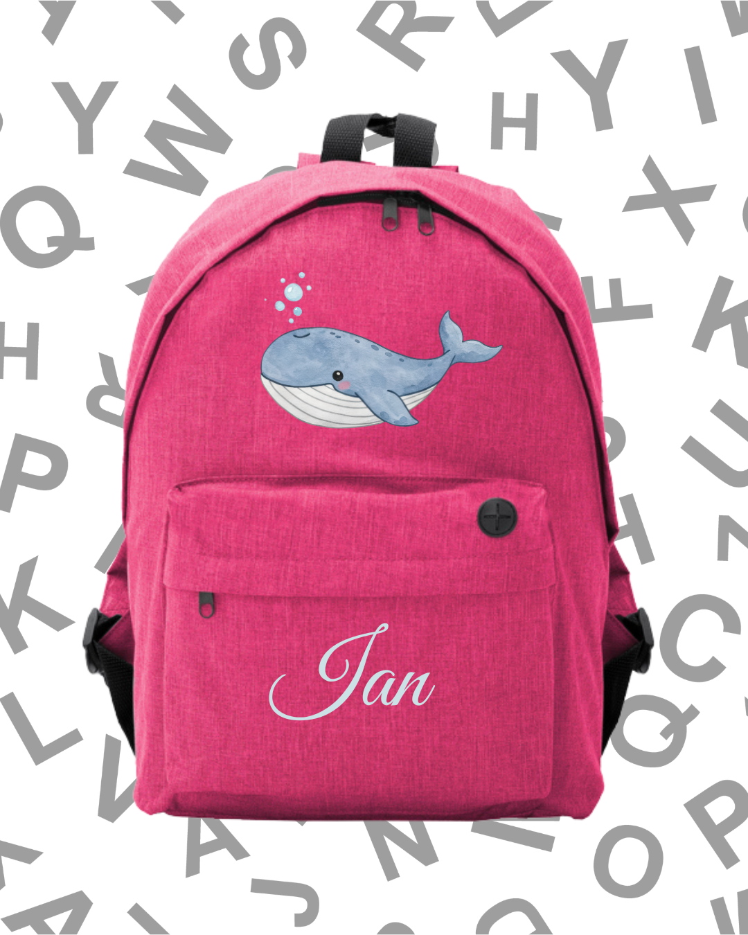 Mochila Escolar Ballena -.6 Colores.- - Imagen 3