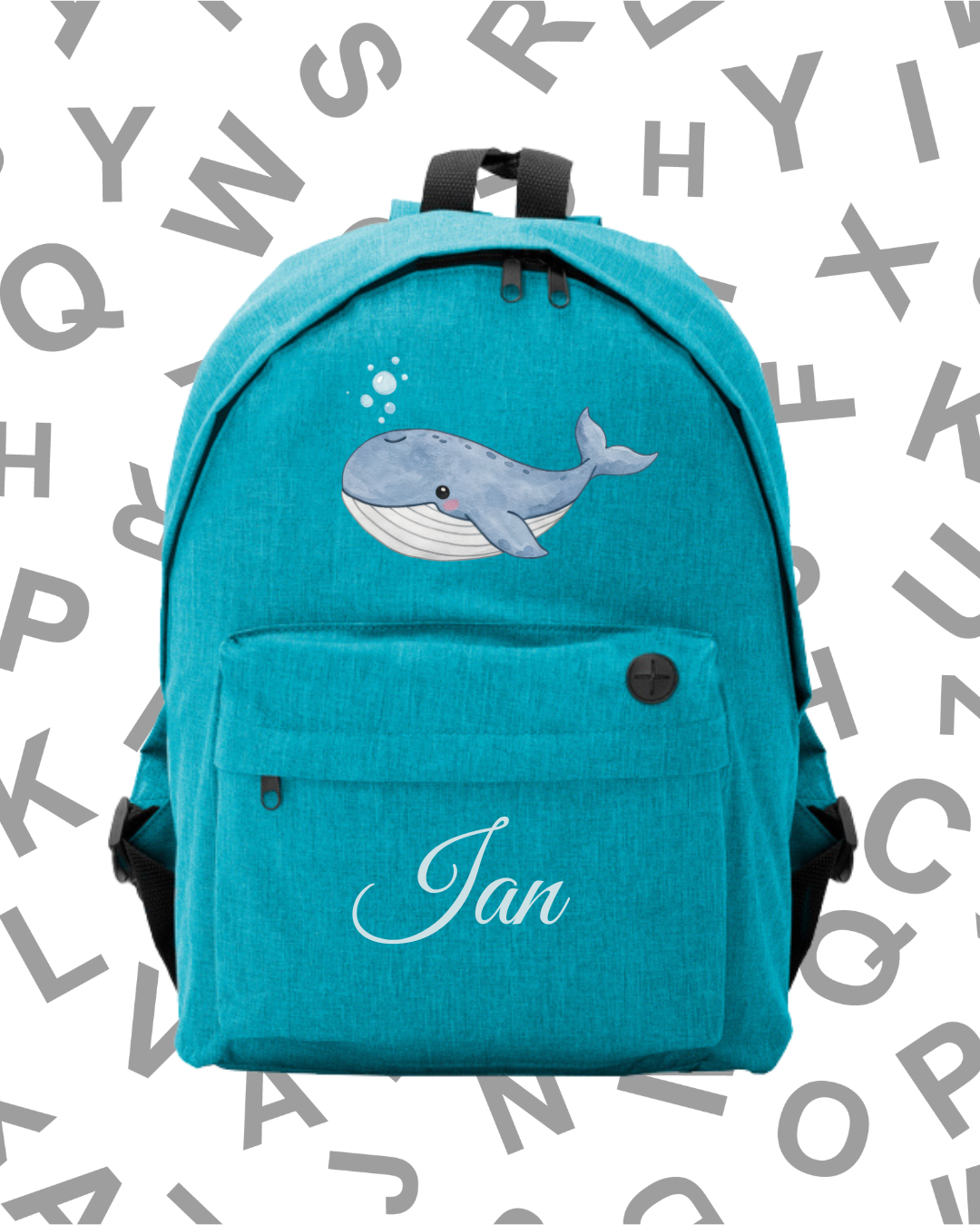 Mochila Escolar Ballena -.6 Colores.- - Imagen 5