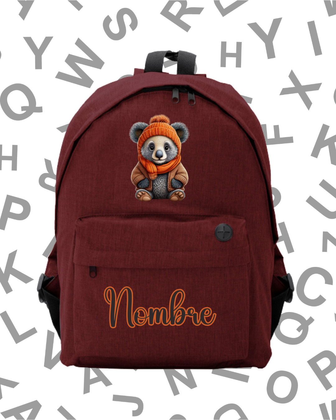 Mochila Escolar Panda -.6 Colores.- - Imagen 2
