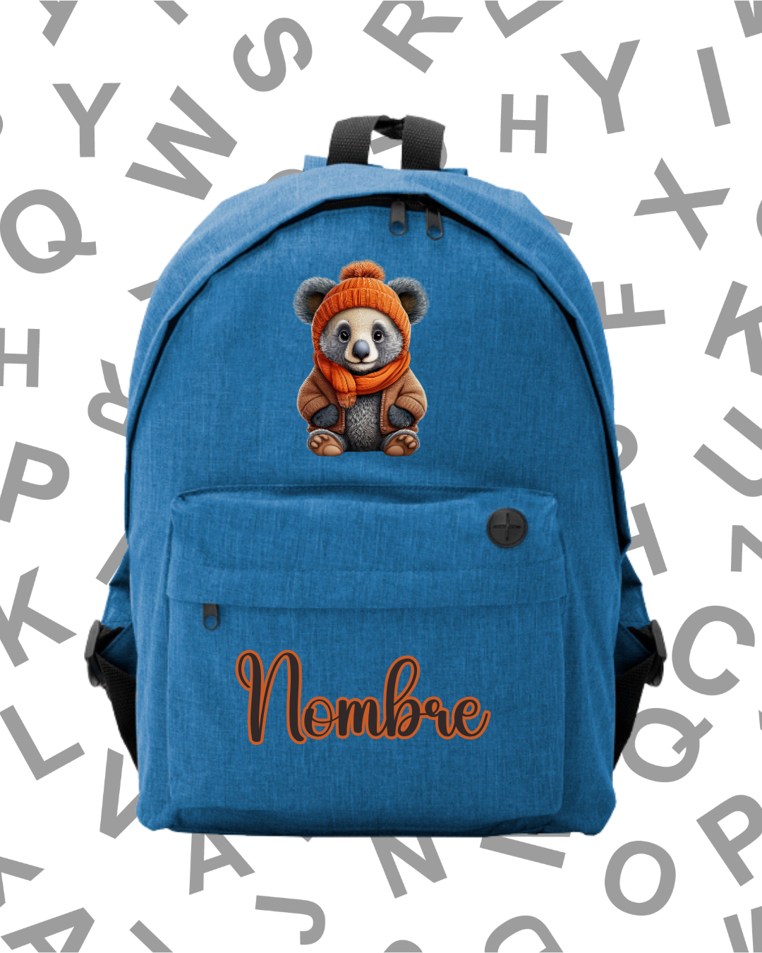 Mochila Escolar Panda -.6 Colores.- - Imagen 4