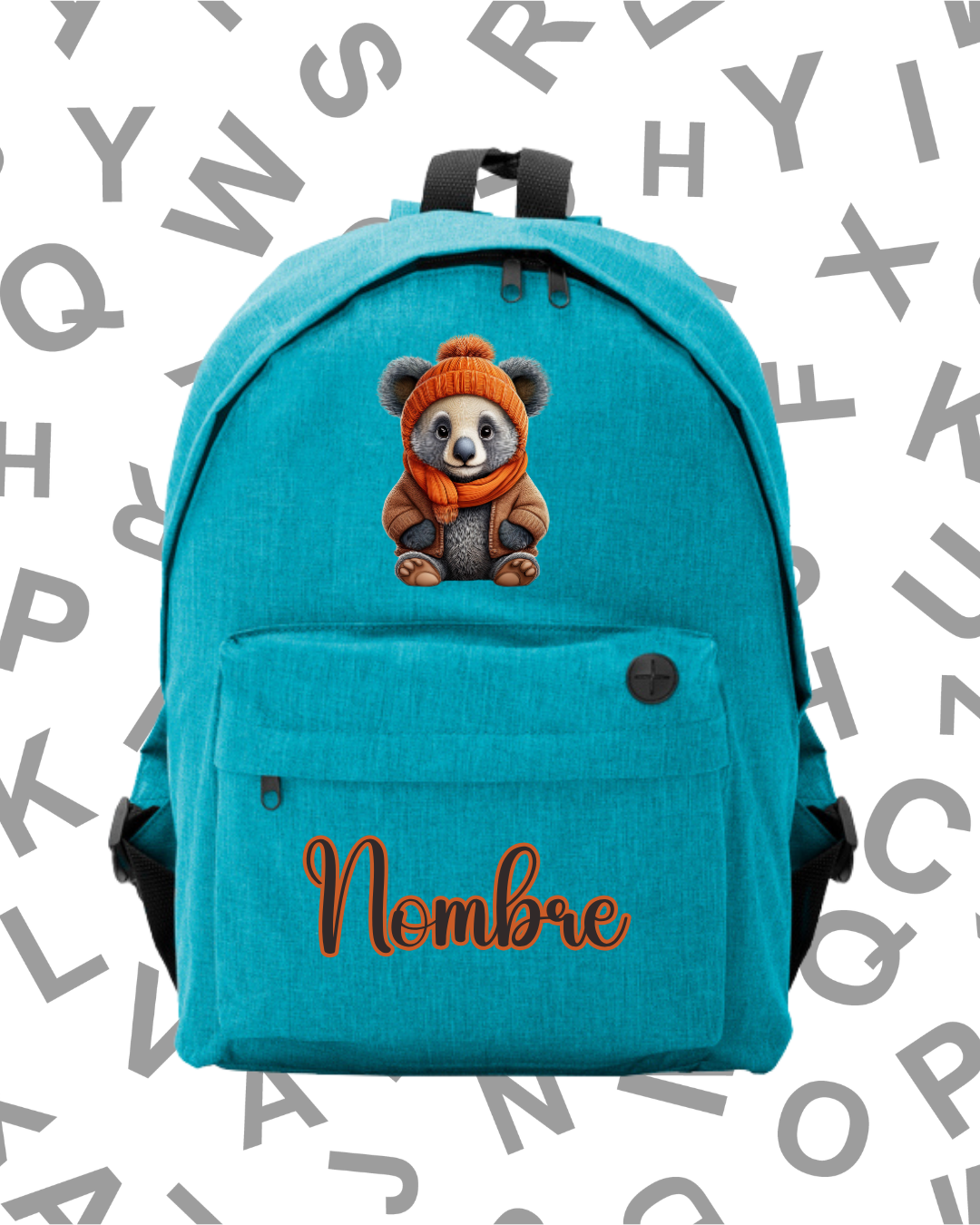 Mochila Escolar Panda -.6 Colores.- - Imagen 5