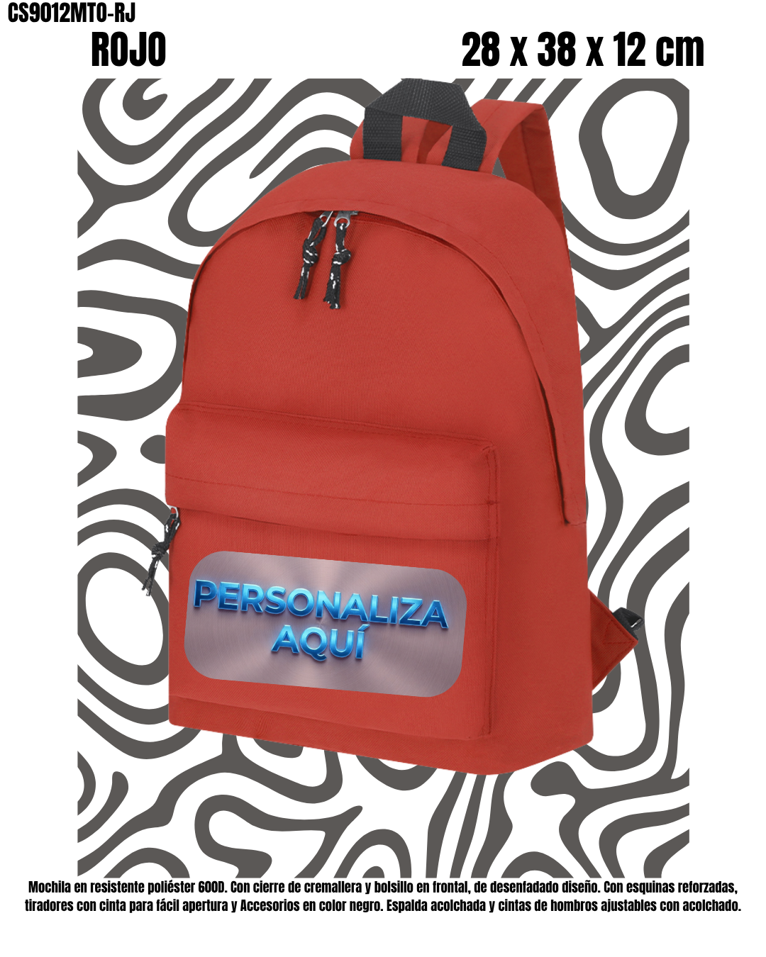 Mochila Clásica dos Bolsillos.-14 Colores.- - Imagen 12