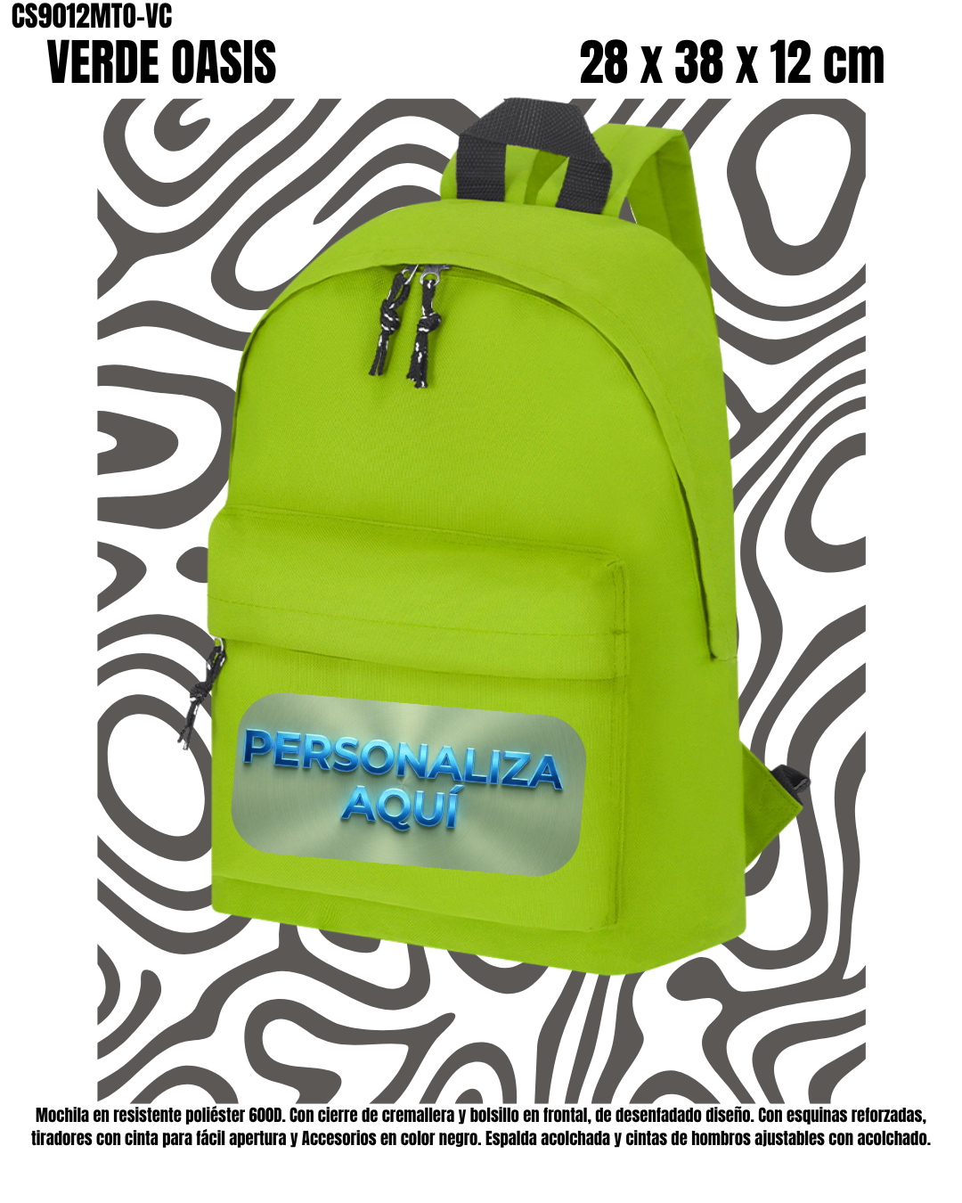 Mochila Clásica dos Bolsillos.-14 Colores.- - Imagen 14