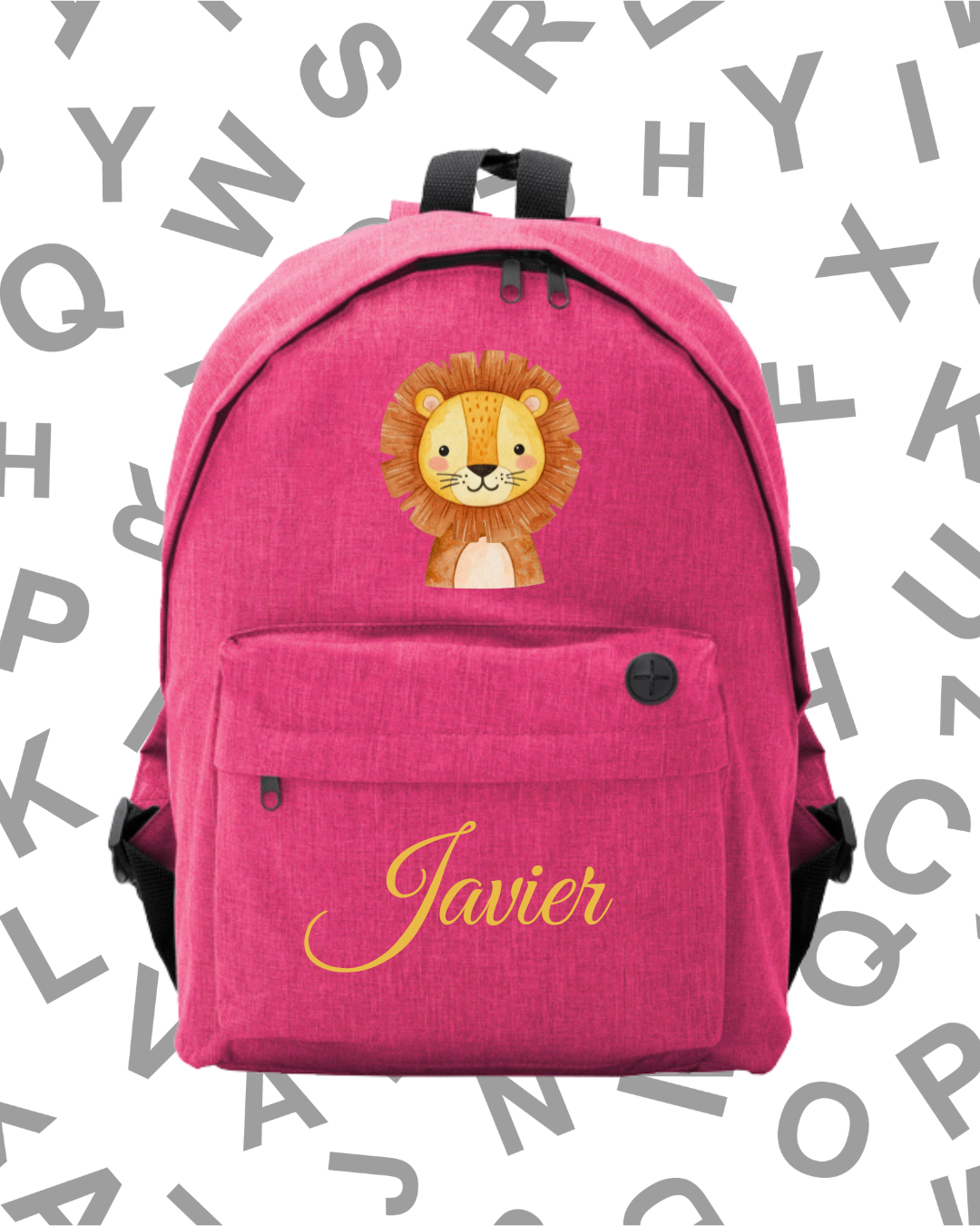 Mochila Escolar Leoncito -.6 Colores.- - Imagen 3