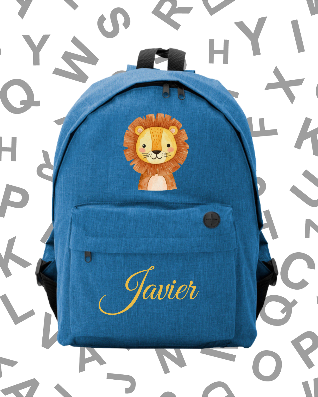 Mochila Escolar Leoncito -.6 Colores.- - Imagen 4