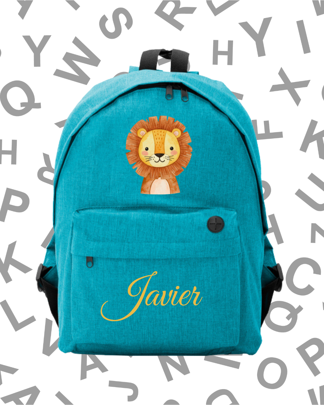 Mochila Escolar Leoncito -.6 Colores.- - Imagen 5