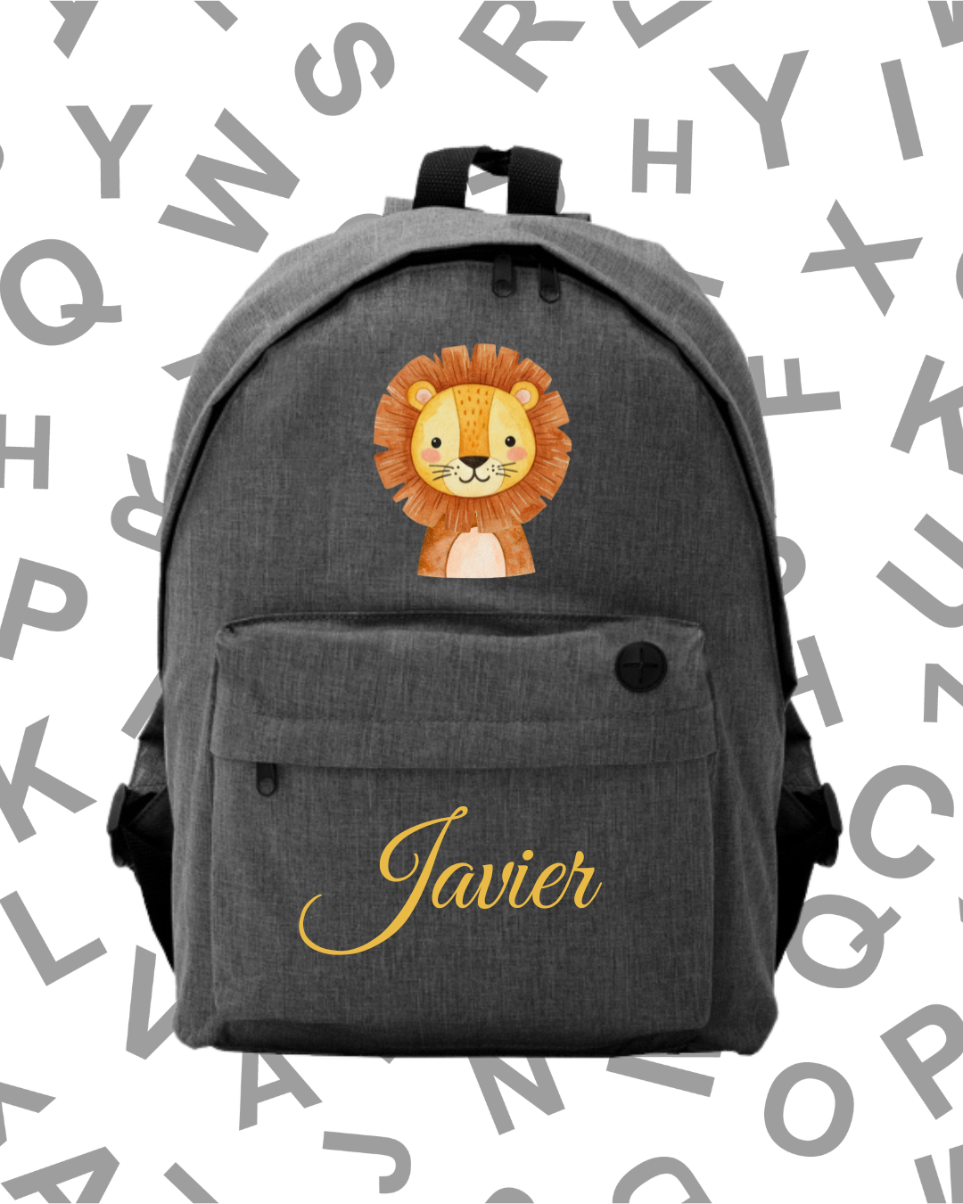 Mochila Escolar Leoncito -.6 Colores.- - Imagen 6