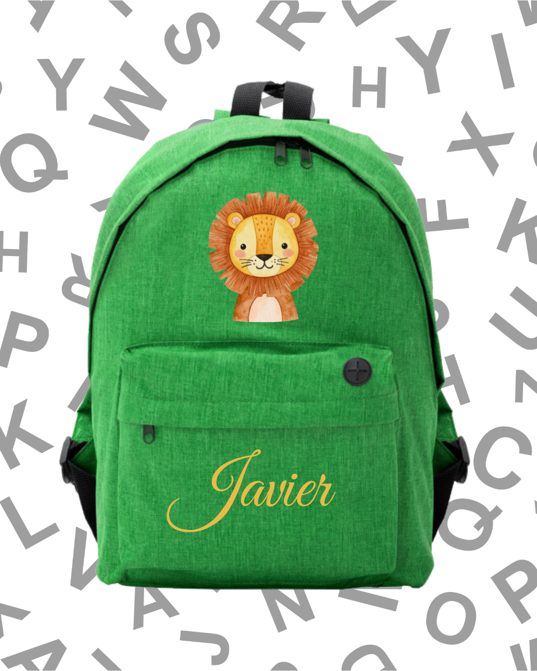 Mochila Escolar Leoncito -.6 Colores.- - Imagen 7
