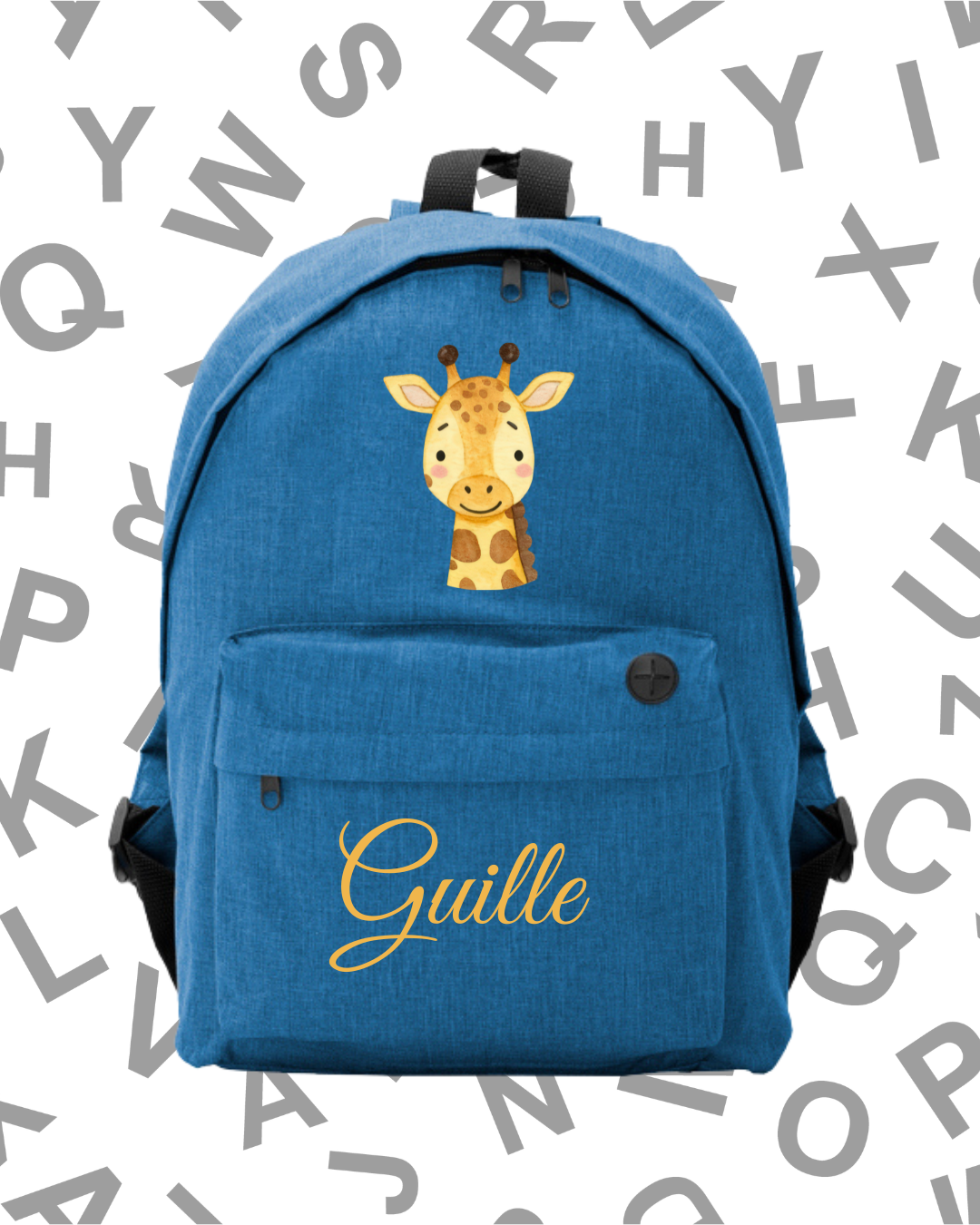 Mochila Escolar Jirafa -.6 Colores.- - Imagen 4