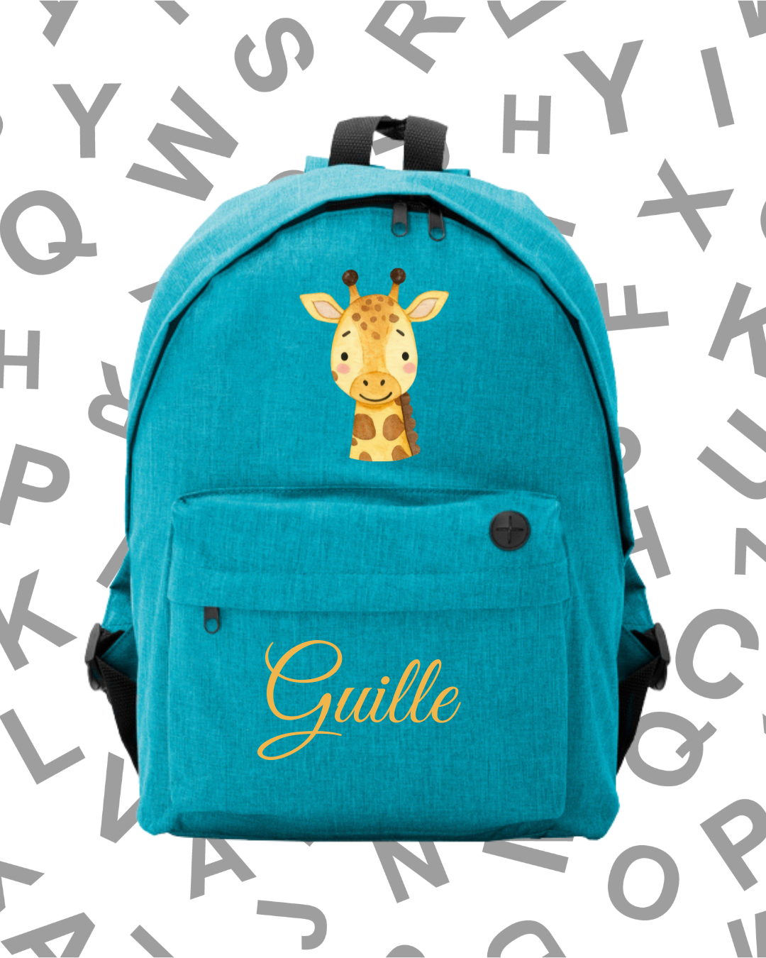 Mochila Escolar Jirafa -.6 Colores.- - Imagen 5