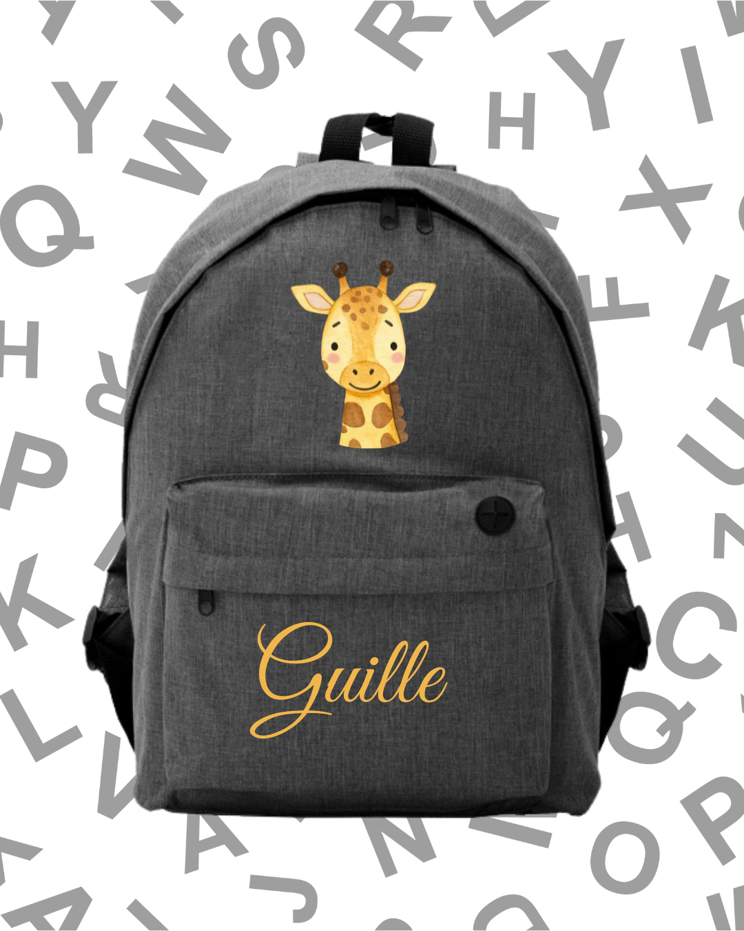 Mochila Escolar Jirafa -.6 Colores.- - Imagen 6