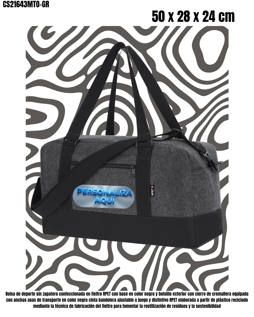 Bolsa Deportiva Fieltro