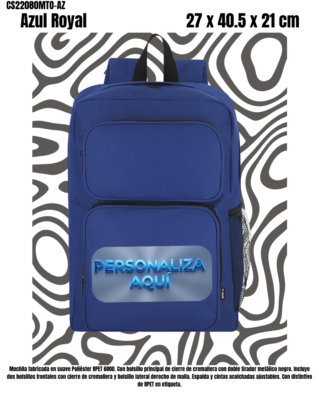 Mochila Multibolsillos.- 7 Colores.- - Imagen 2
