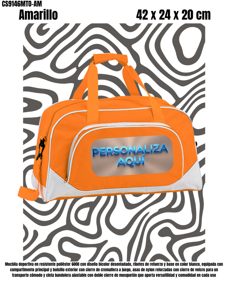 Mochila Deportiva -.7Colores.-