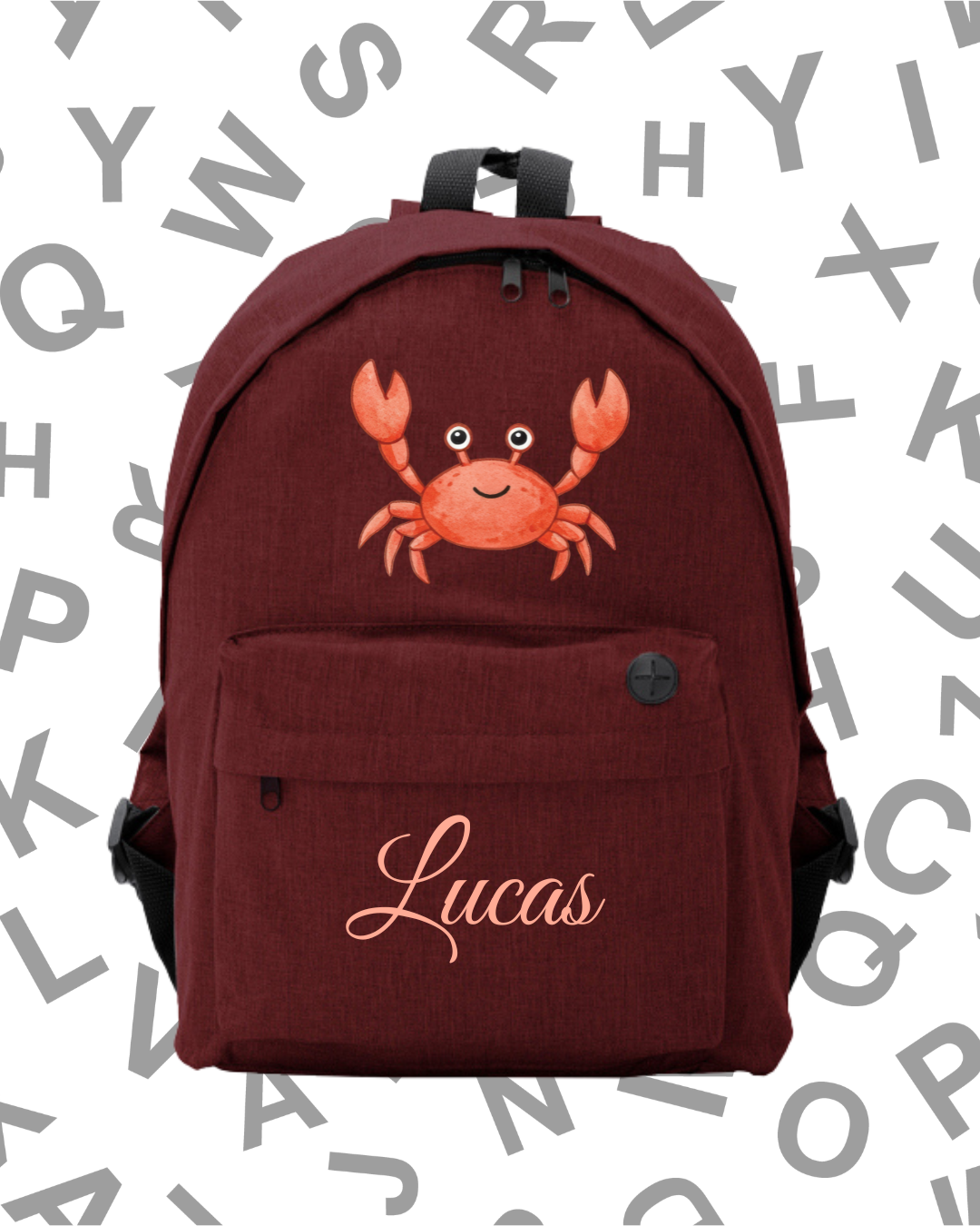Mochila Escolar Cangrejito -.6 Colores.- - Imagen 2