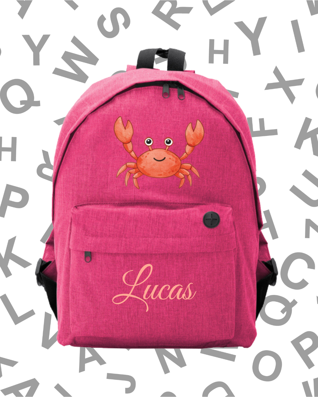 Mochila Escolar Cangrejito -.6 Colores.- - Imagen 3