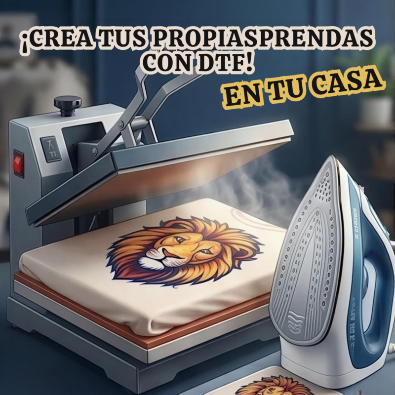 Impresión DTF DE NUESTROS DISEÑOS DISPONIBLES - Escoge tu Medida y Crea en tu CASA