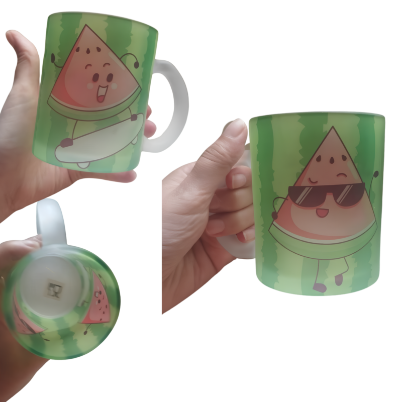 Taza Cristal Liquidación Sublimada