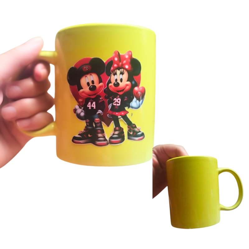 Taza Color con Decoración DTF UV