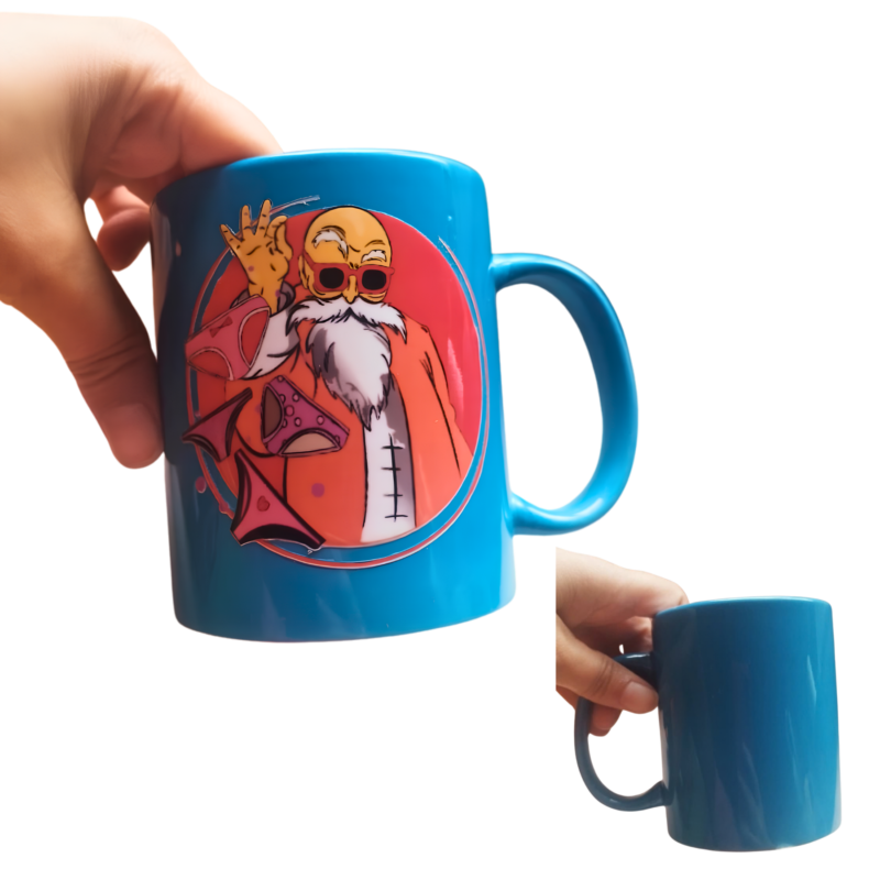 Taza Color con Decoración DTF UV