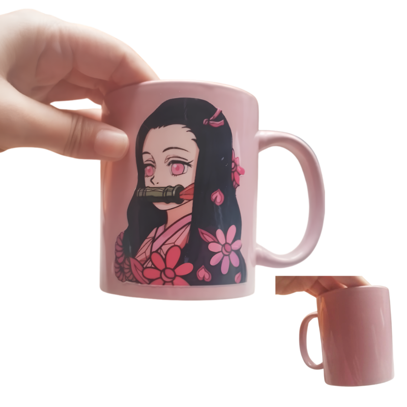 Taza Color con Decoración DTF UV