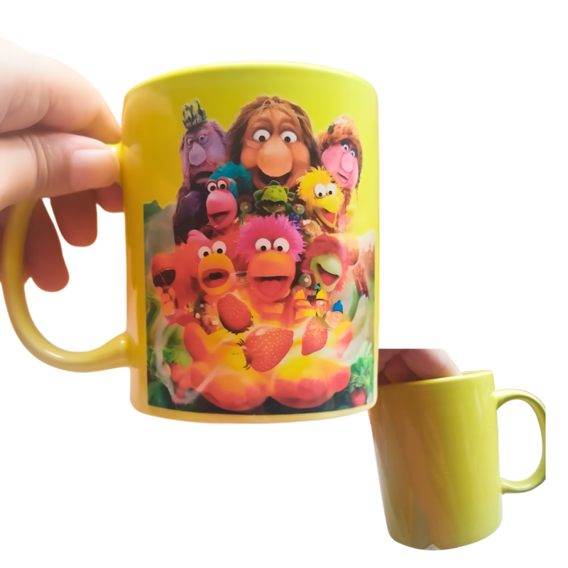 Taza Color con Decoración DTF UV