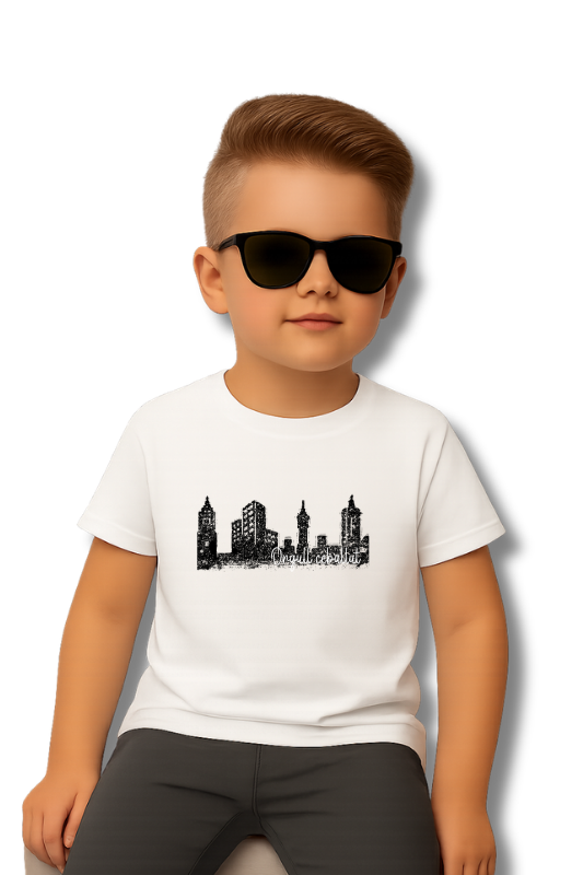 CAMISETA INFANTIL BLANCA ORGULL CEBALLUT
