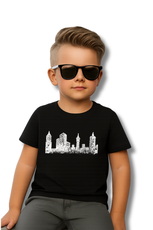 CAMISETA INFANTIL NEGRA ORGULL CEBALLUT